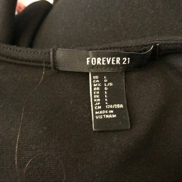 👌🏽 BLACK TANK TOP  F21 - Picture 5 of 5